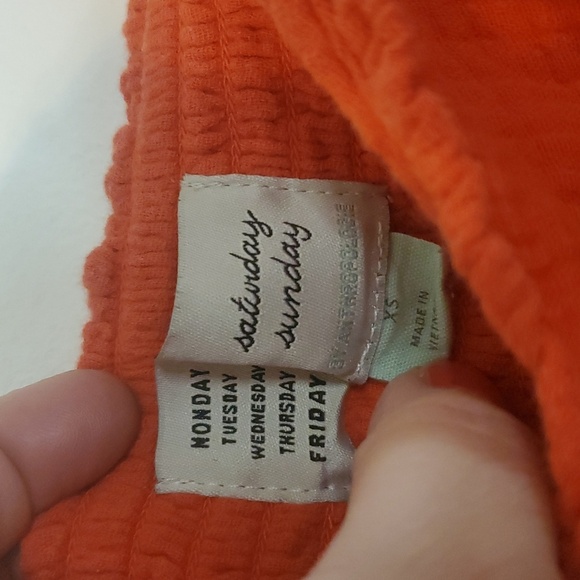 Anthropologie Saterday Sunday Isabel Tie-Front Jumpsuit Size XS Gauze Cotton - Picture 8 of 16